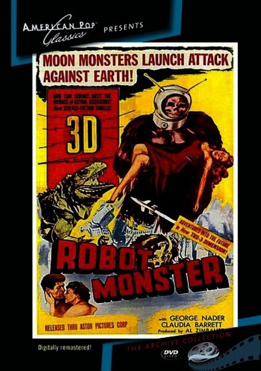 Front. Robot Monster   - DVD.