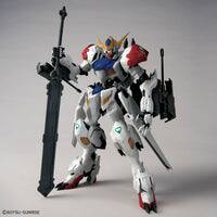 Left. Bandai - Bandai Hobby Mobile Suit Gundam Iron-Blooded Orphans MG 1/100 Gundam Barbatos Lupus model kit   - COLLECTIBLES - Multicolor.