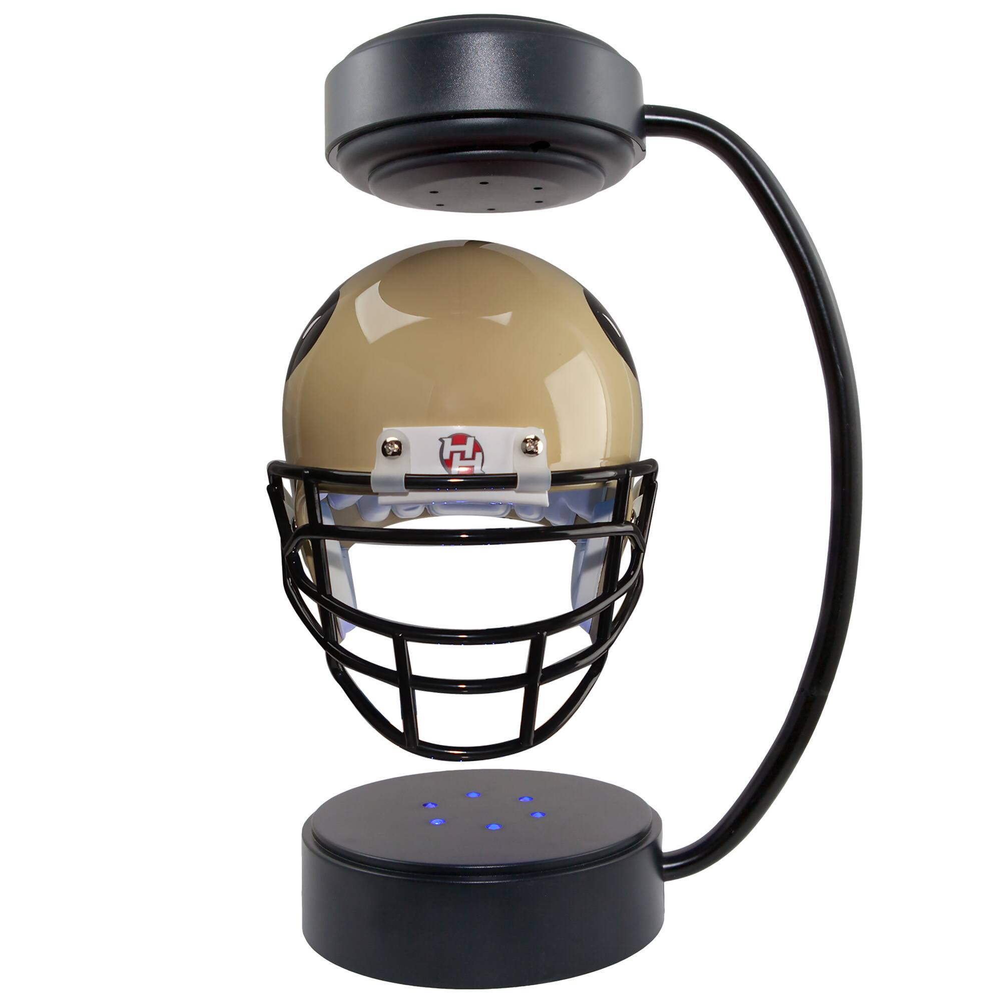 Alt View 1. Pegasus - Colorado Buffaloes Hover Team Helmet - Gold.