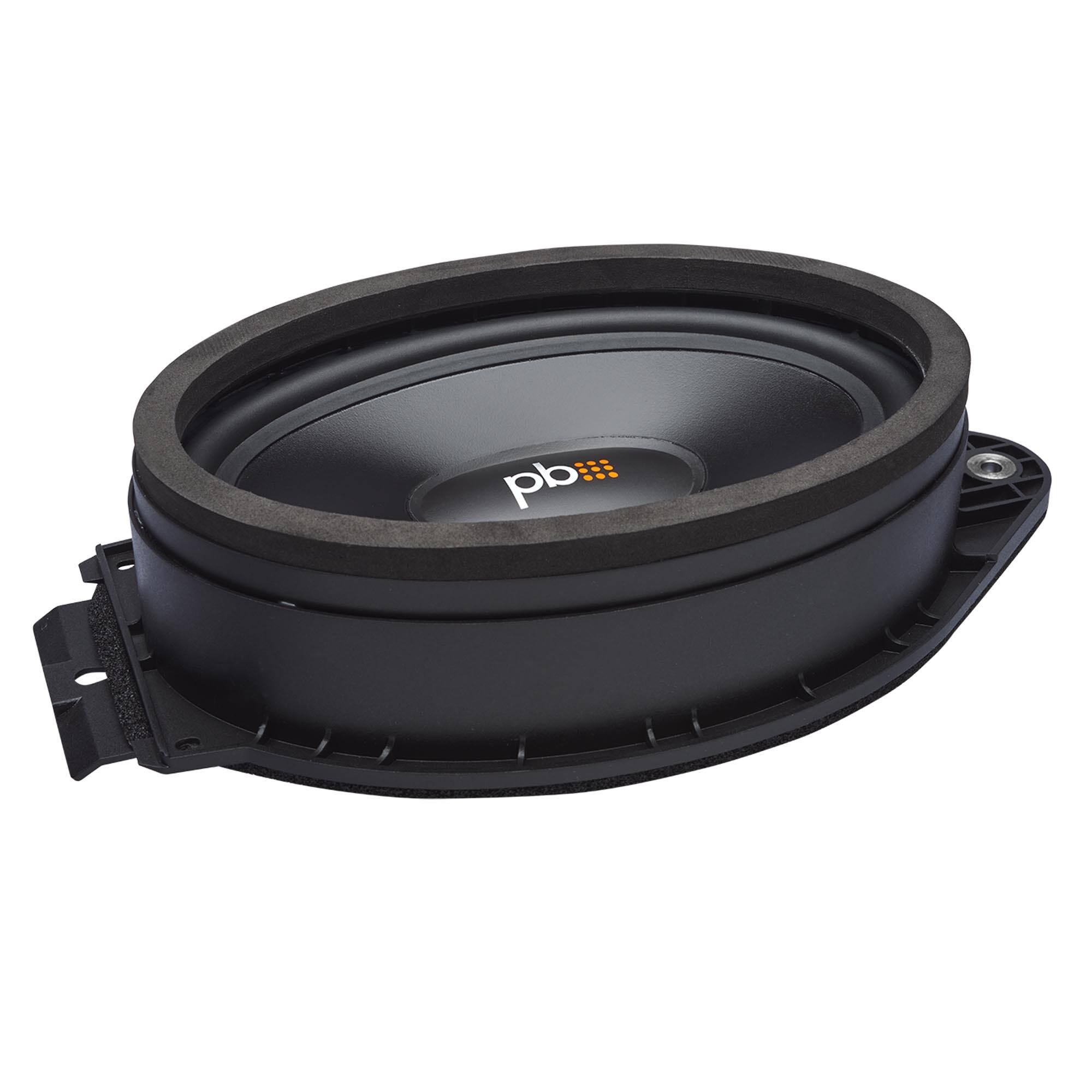Alt View 1. Powerbass - PowerBass OE69C-GM - 6"x9" Direct Fit Compatible with GMC OEM Component Speakers Kit / 80Wmrs - 160Wmax - Pair - Black/Gray.