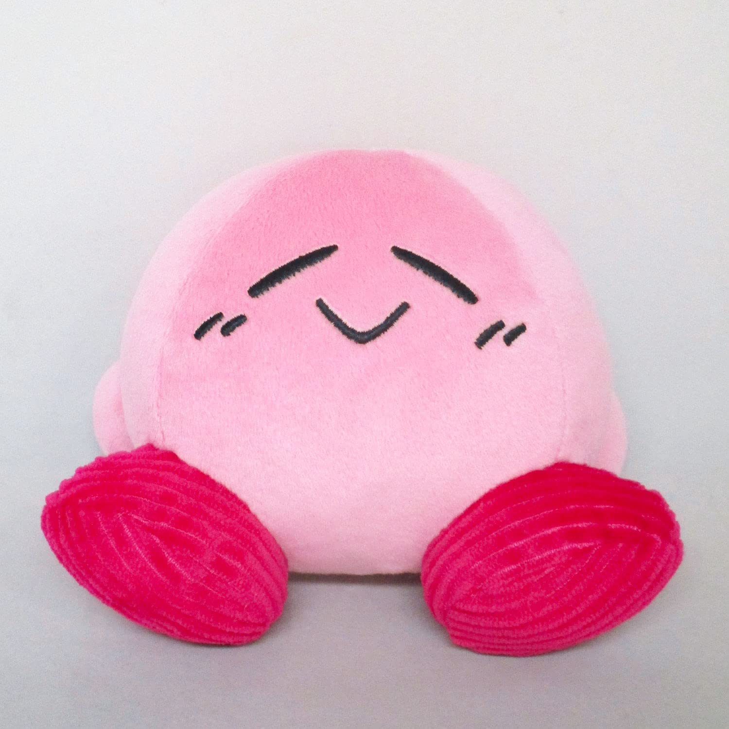 Alt View 1. Kirby - Sanei 6 Inch Plush - Comic Panic Kirby EA-CP03.