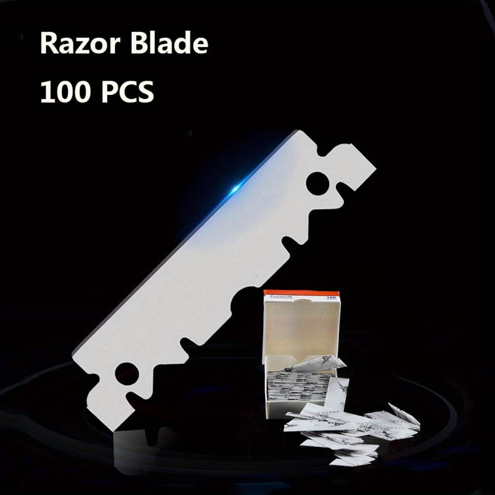 Oumilen - 100 PCS Single Edge Razor Blades