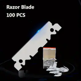 Oumilen - 100 PCS Single Edge Razor Blades