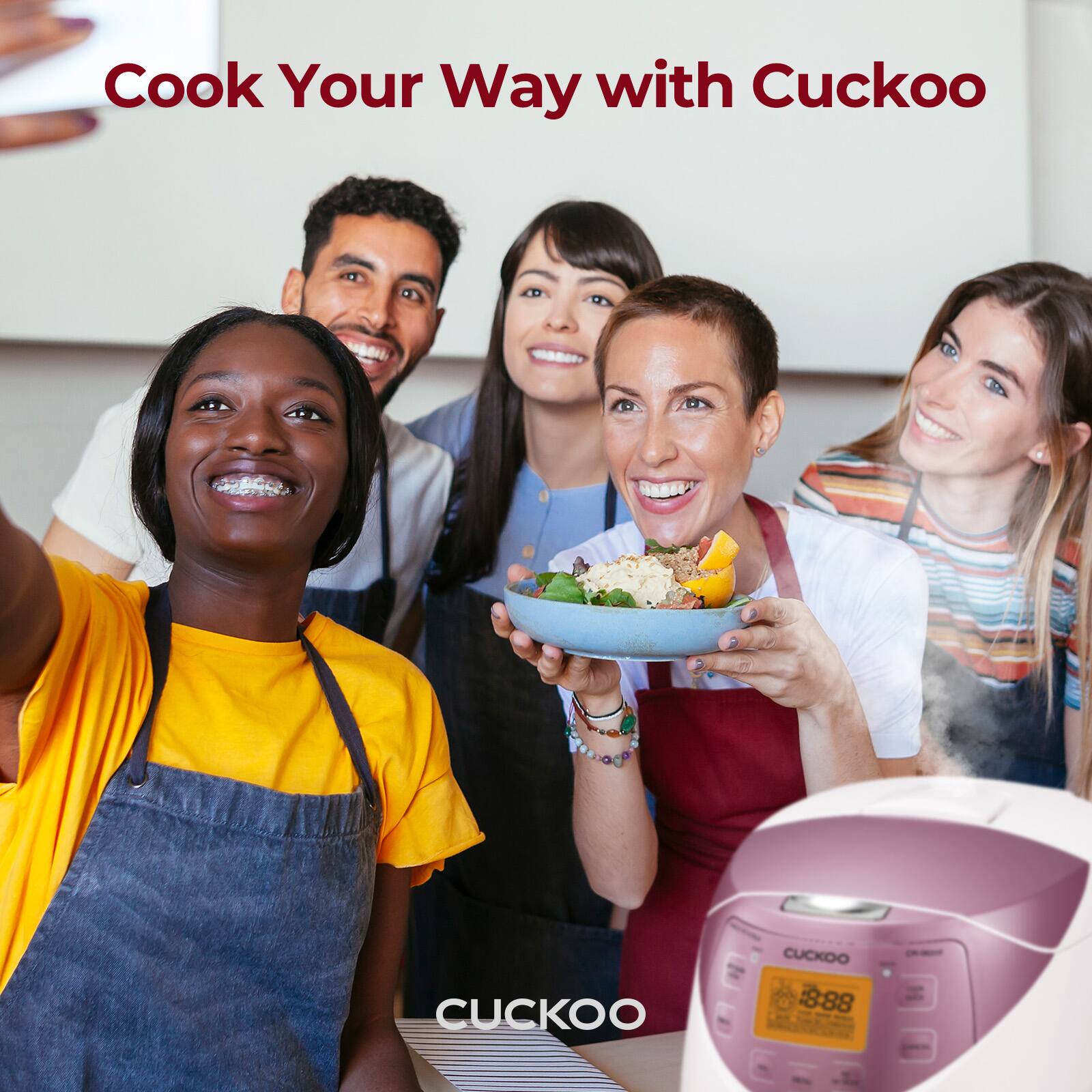 Cook Your Way with Cuckoo, CUCKOO, CUCKOO 8:88