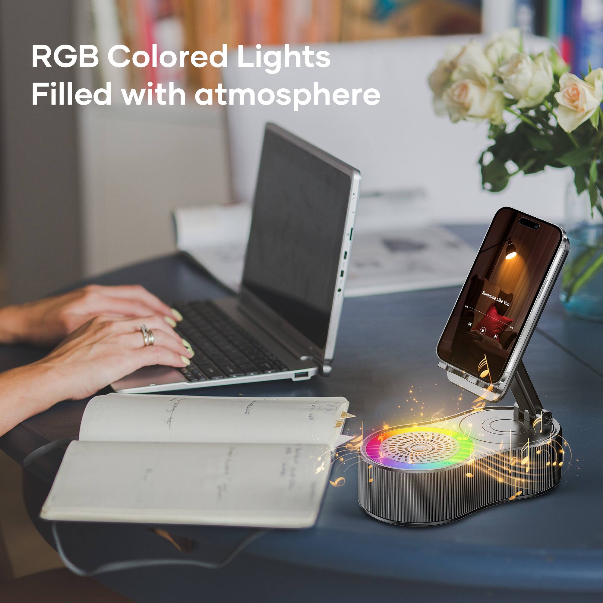 RGB Colored Lights  
Filled with atmosphere
