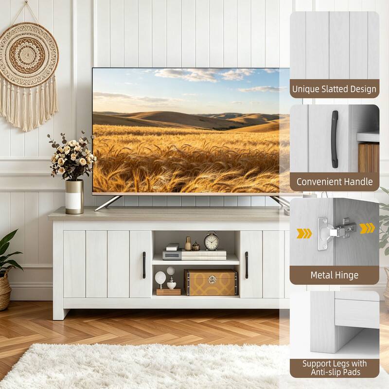 Unique Slatted Design  
Convenient Handle  
Metal Hinge  
Support Legs with Anti-slip Pads