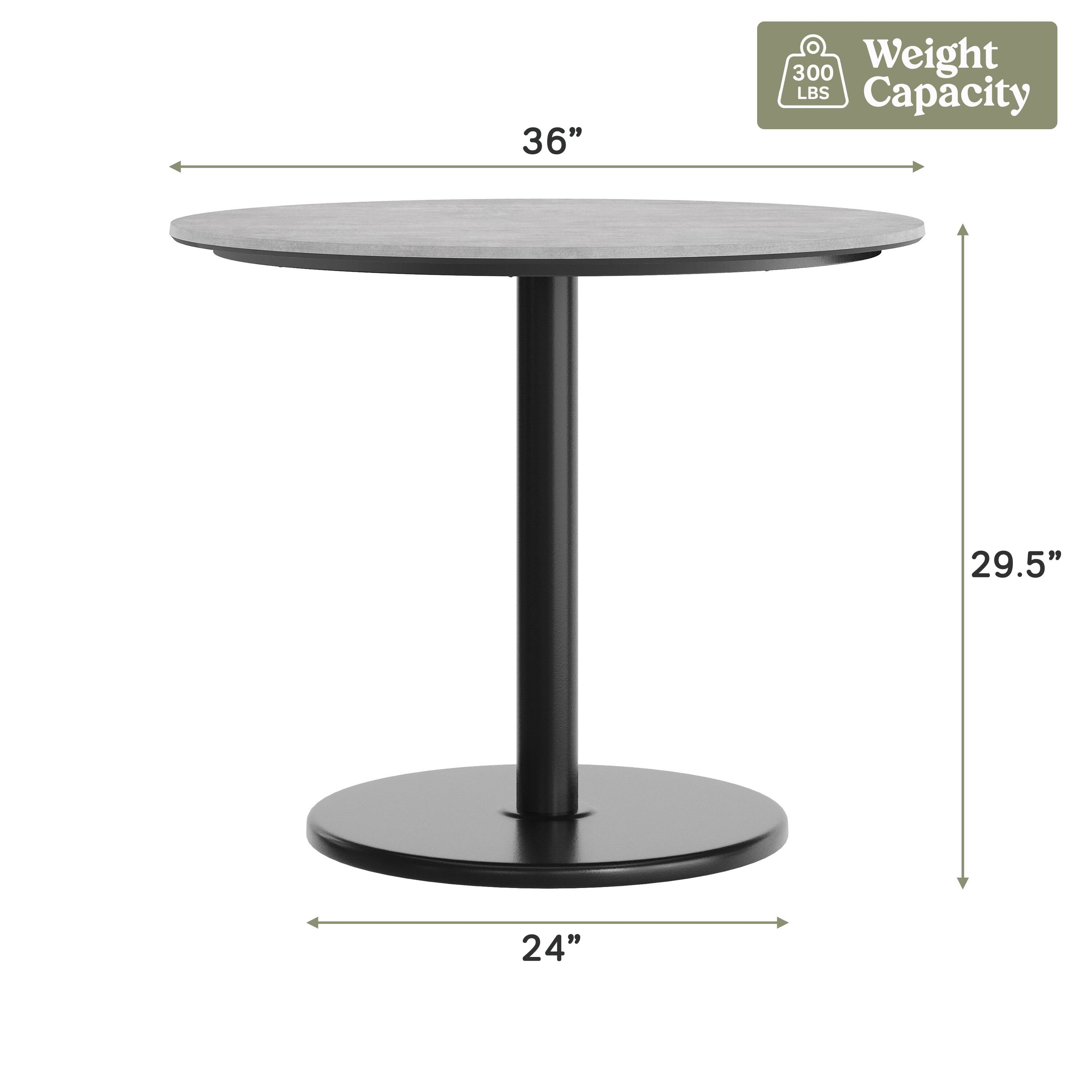36"  
300 Weight LBS Capacity  
29.5"  
24"