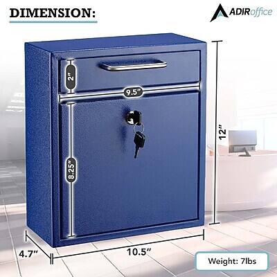DIMENSION:
ADIRoffice

9.5"
8.25"
12"
4.7"
10.5"

Weight: 7lbs