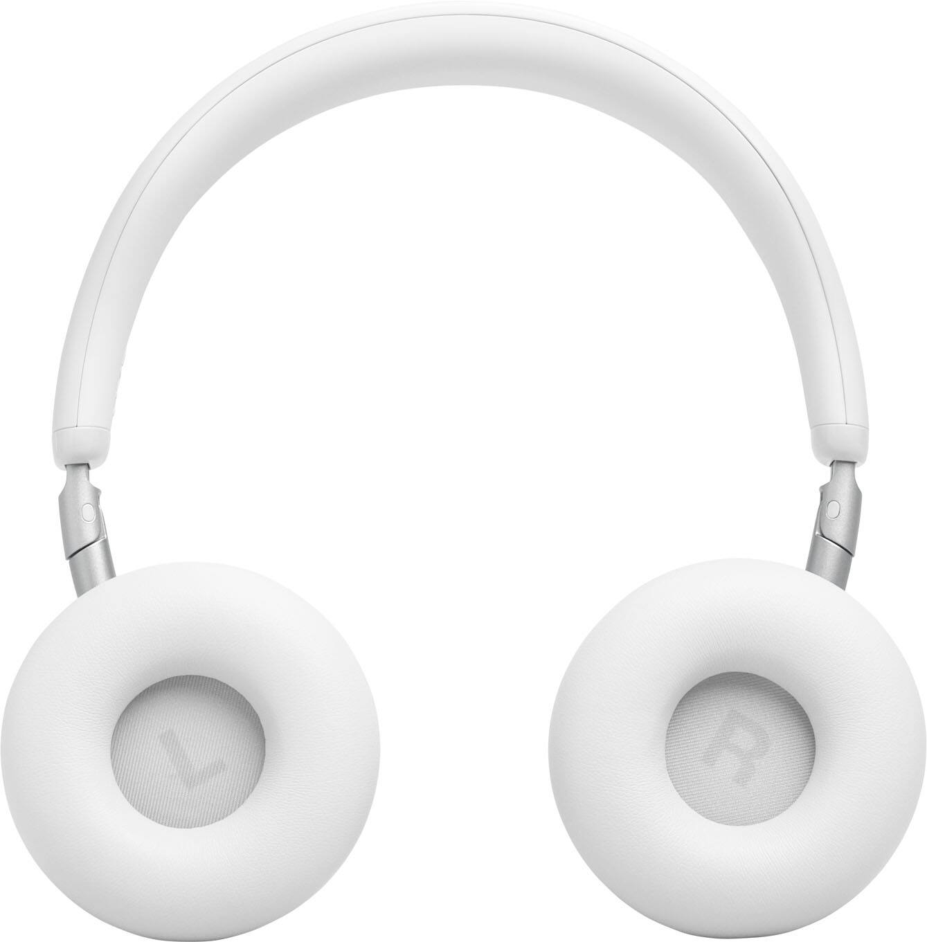 Alt View 14. JBL - Live 680NC - Bluetooth on-ear Noise Cancelling headphones - 2026 - White.
