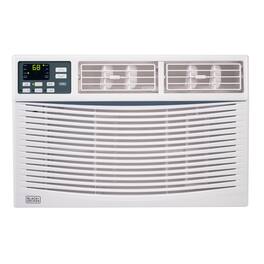 Black+Decker - Window Air Conditioner 12,000 BTU, AC Window Unit Cools Up to 550 Square Feet - White