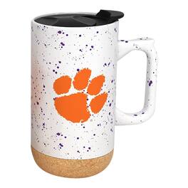 Indigo Falls - Clemson Tigers 18oz. Speckle Cork Mug - Multicolor