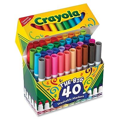 Crayola Classroom Value Pack
The Big 40 Washable Markers
