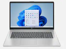 HP - 17-cn3034wm laptop 8R077UA#ABA intel core i3-N305 17.3" FHD 8GB 256GB PCIe NVMe M.2 SSD - Silver