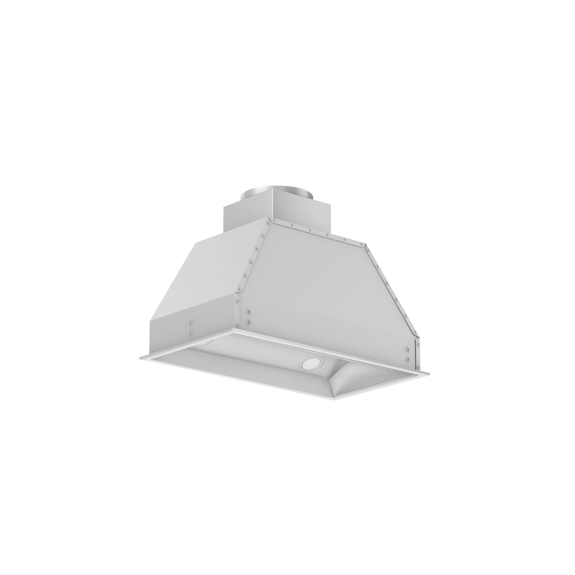 Back. ZLINE - ZLINE 28" Remote Blower Ducted Range Hood Insert in Stainless Steel (695-RD-28) - Stainless Steel.