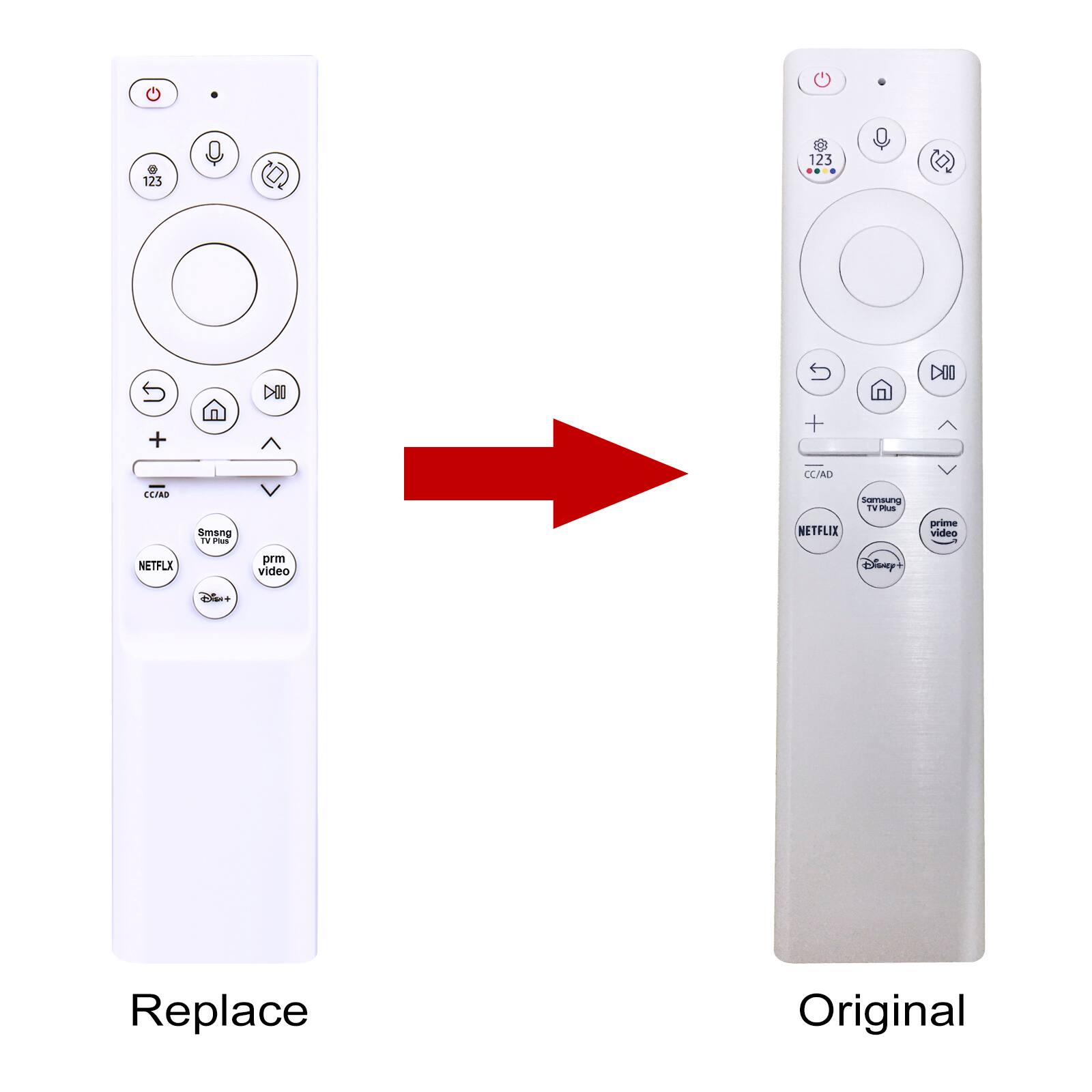 123 123  
+ DII U + DOD CC/AD  
LIME Smang Tw  
NETFLIX asu Tw Hus prime video NETFLX prm video Disney D +  
Replace Original