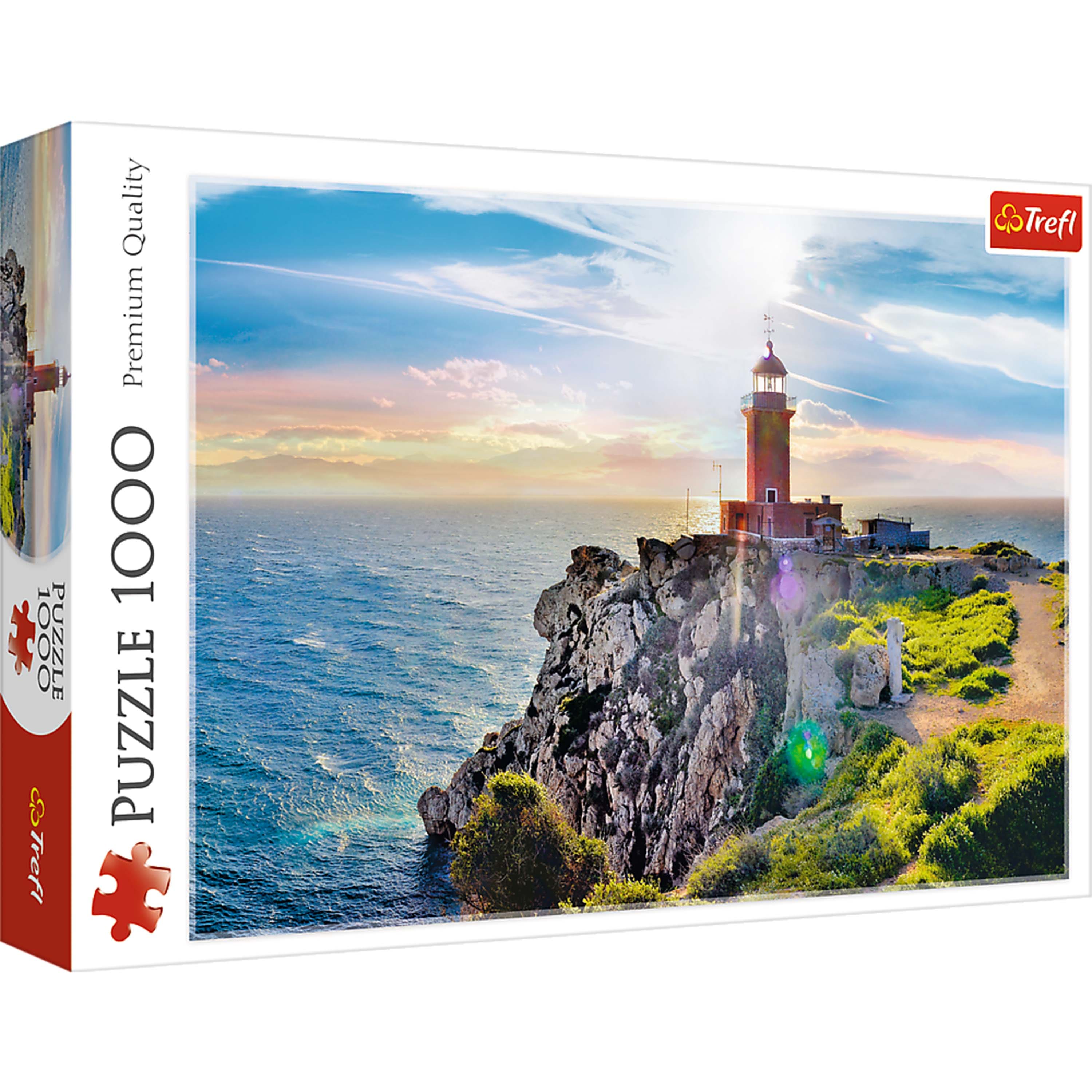 Trefl - Red 1000 Piece Puzzle - The Melagavi lighthouse price history on PriceWatchPro