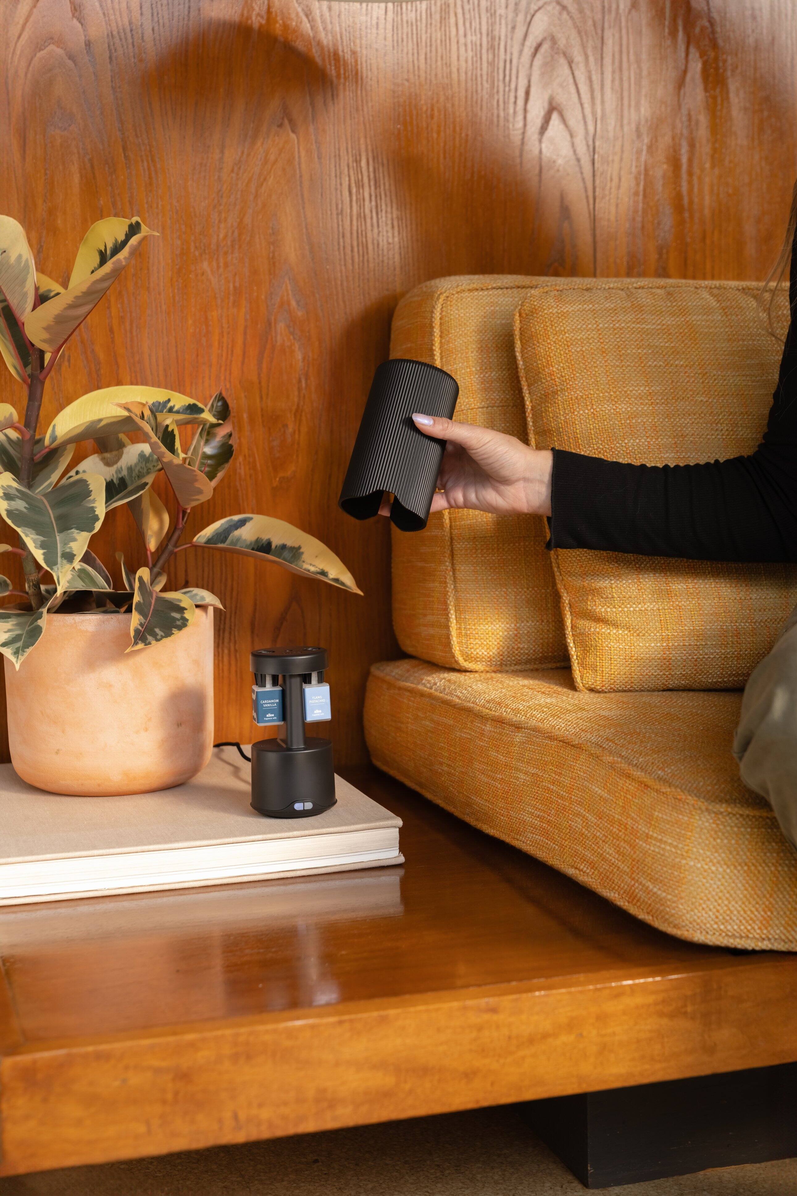 Alt View 2. Pura - Pura Plus Smart Home Fragrance Diffuser - Black.