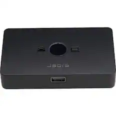 Front. Jabra - Jabra LINK 950 Headset Switch - Acrylonitrile Butadiene Styrene (ABS), Polycarbonate for Headset.