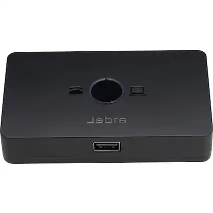 Front. Jabra - Jabra LINK 950 Headset Switch - Acrylonitrile Butadiene Styrene (ABS), Polycarbonate for Headset.