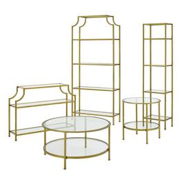 Crosley Furniture - Aimee Entryway Console Table - Soft Gold