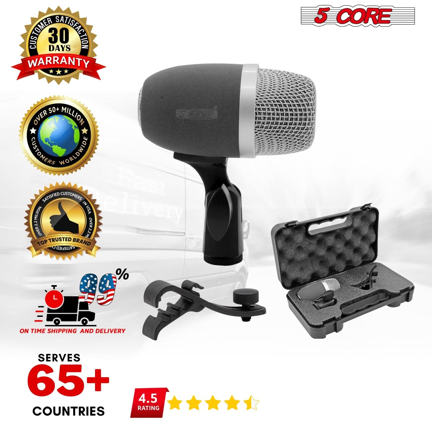 - CUSTOMER SATISFACTION 30 DAYS WARRANTY
- OVER 50+ MILLION CUSTOMERS WORLDWIDE
- SATISFIED CUSTOMERS IN USA
- TOP TRUSTED BRAND
- ON TIME SHIPPING AND DELIVERY
- SERVES 65+ COUNTRIES
- 4.5 RATING
- 5 CORE