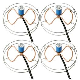 Farm Innovators - H-429 1500 Watt Cast Aluminum Submergible Water Deicer (4 Pack) - Silver