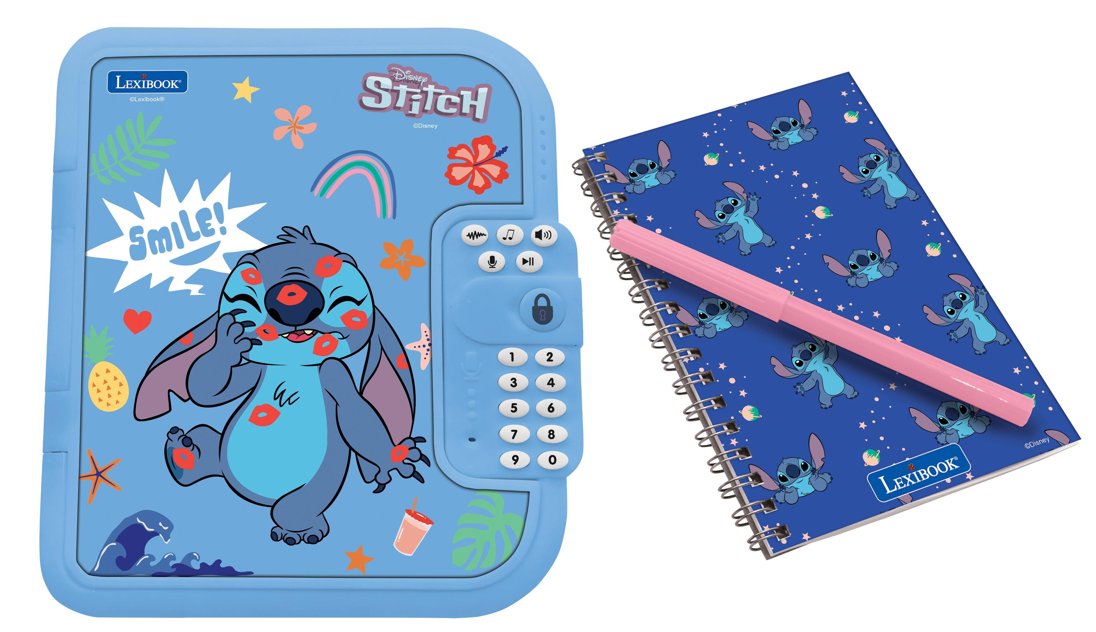 LEXIBOOK Disney STITCH COINy SmILE! W J D 1 2 3 4 5 6 7 8 9 0 & LEXIBOOK Disney