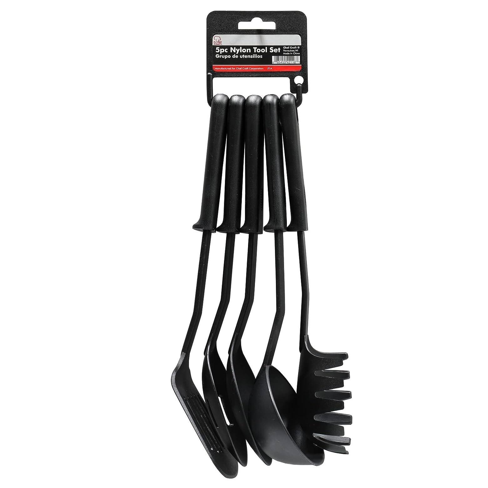 5pc Nylon Tool Set  
Grupo de utensilios