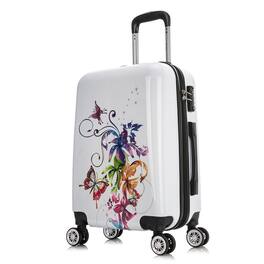 InUSA - Prints lightweight hardside Spinner Luggage 20" carry-on - FUSION