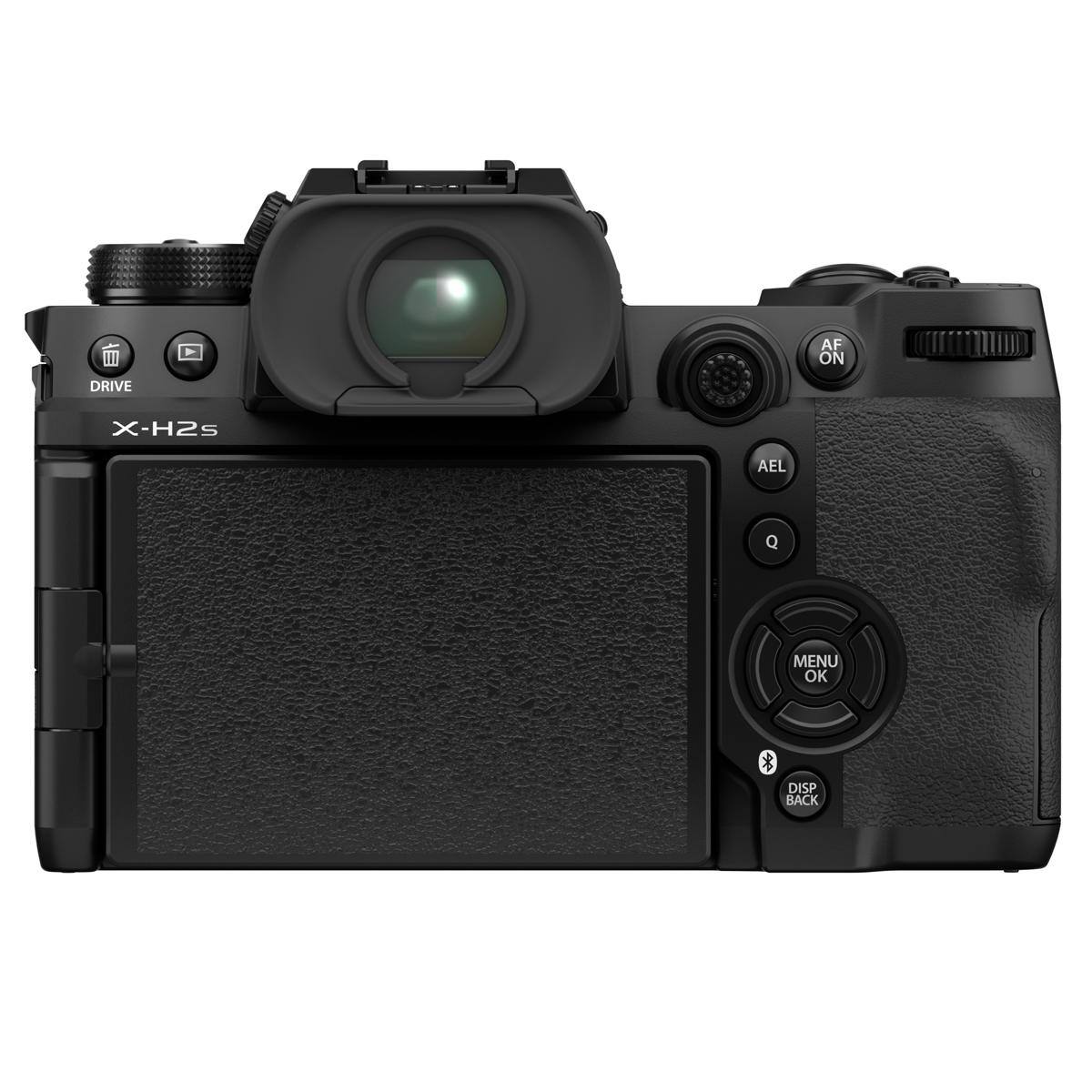 AF ON DRIVE X-H2S AEL Q MENU OK DISP BACK