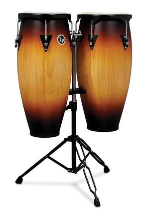 Front. Latin Percussion - City 10" and 11" Conga Set.