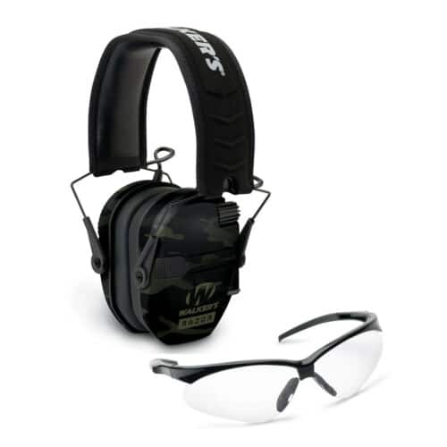 Walkers - Walker’s Razor Slim Electronic Muff (MultiCam Camo Gray) with Glasses (Clear) - Camouflage price history on PriceWatchPro