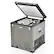 Alt View 20. Costway - 68 Quart Car Refrigerator 12V Portable Car Freezer Fridge w/DC & AC Adapter - Gray.