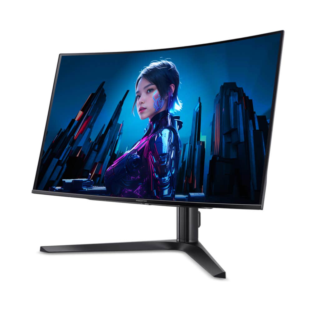 Left. Acer - Predator X32 X 31.5" Widescreen Gaming LCD Monitor 0.03ms - Black.