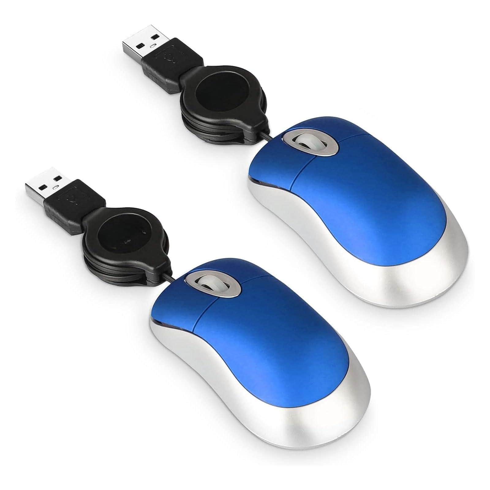 HM 1810 - Ultra Compact -button Mouse In - Wired - Blue