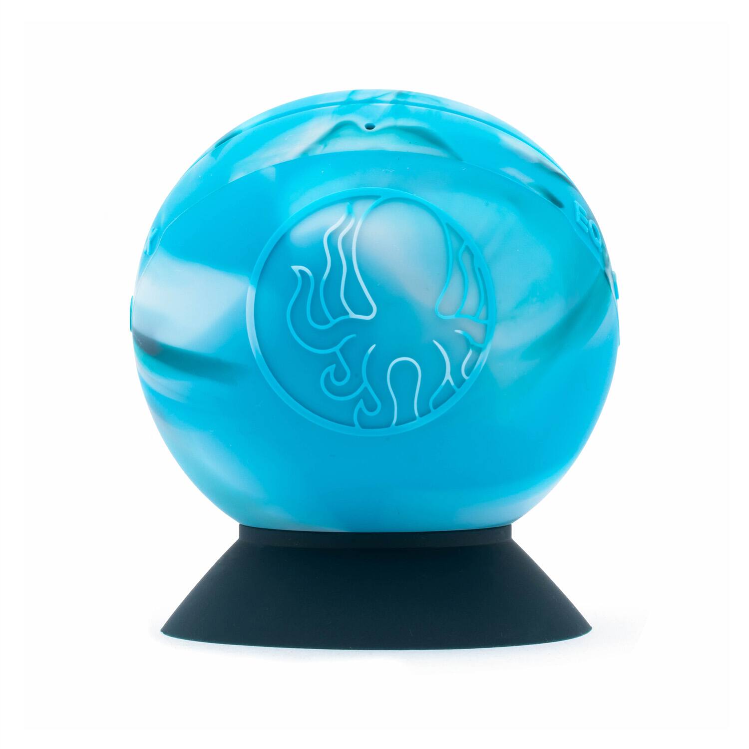 Left. Speaqua - Barnacle Pro 2.0 Portable Waterproof Bluetooth Speaker with Built in Storage (2,000 songs) - Tidal Blue.