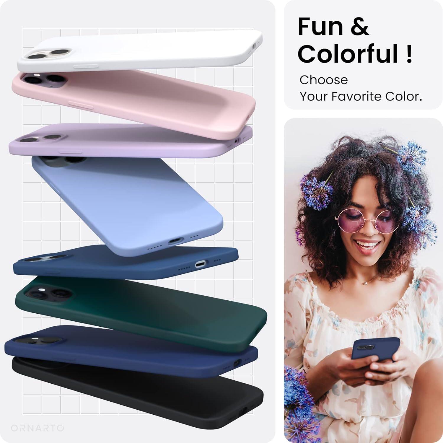 Fun & Colorful! Choose Your Favorite Color. ORNARTO