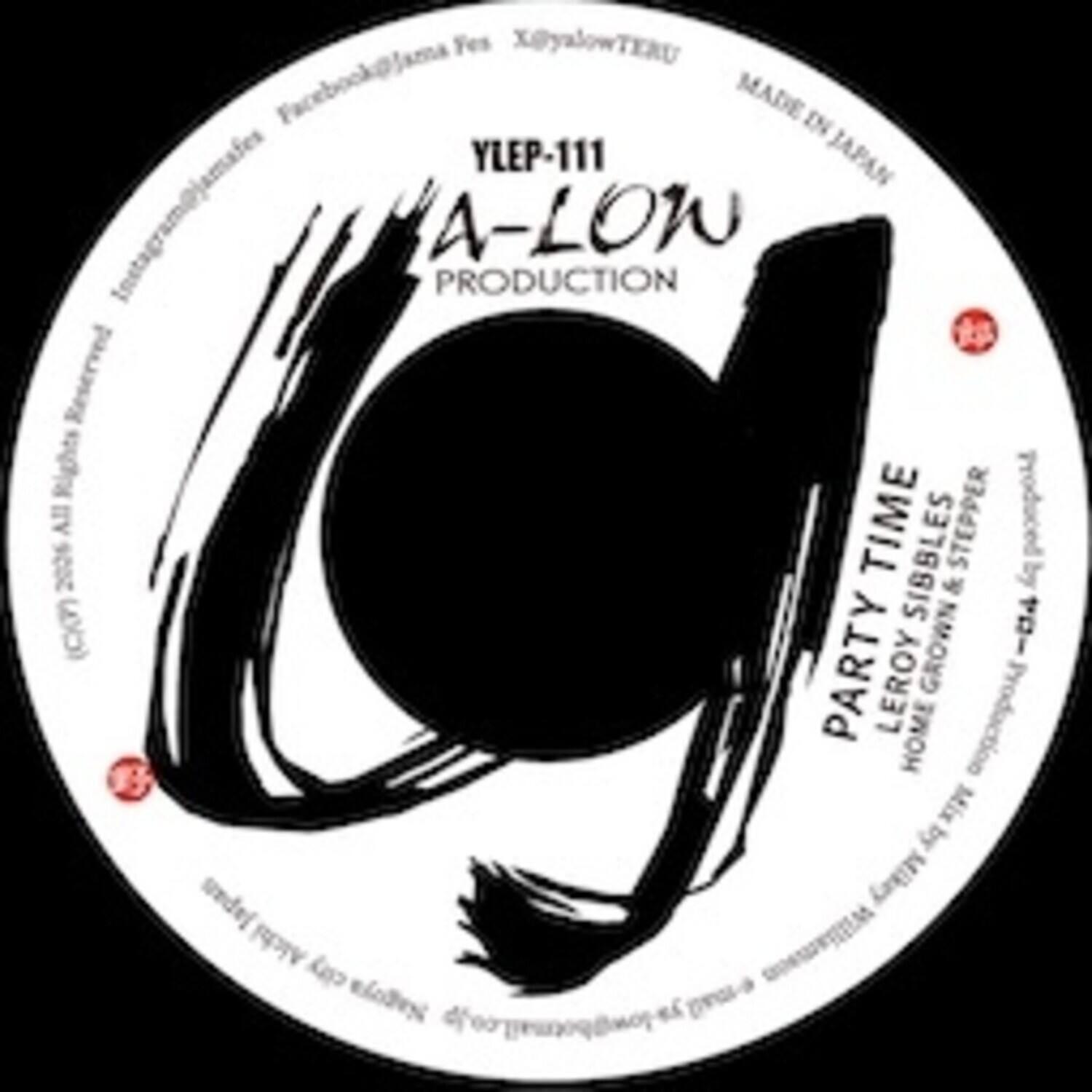 Leroy Sibbles - Party Time feat. Home Grown & Stepper / Equal Rights   - 7-INCH SINGLE [7 inch Vinyl Disc]
