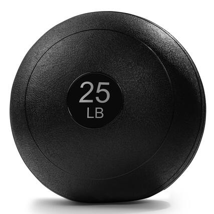 Front. Sunny Health & Fitness - Slam Ball 25LBS - Black.