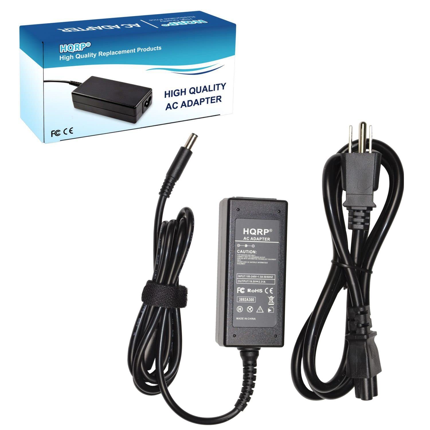 VC MR0tA ADAPTER HQRP Replacement Products High Quality HIGH QUALITY AC ADAPTER FC CE HQRP AC ADAPTER .. 9 0 CAUTION: - - T -. - auTUt - m  ROHS C E 2812A300 H MADE . - |