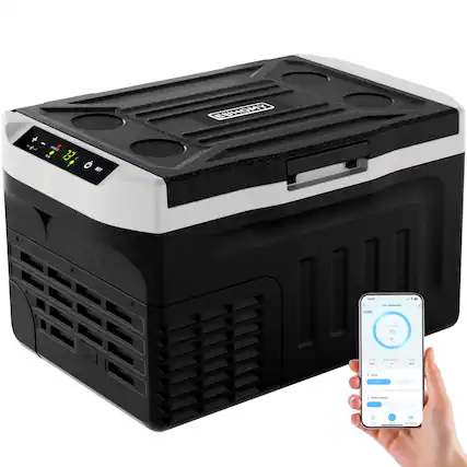 Sure, here is the corrected and grouped text from the image:
**Top Left:**
- IUHOMY
- 13 F
- SET
- 10 DE VTIN
**Top Right:**
- IUHOMY
**Bottom Left:**
- 73°C
- 100%
- GET
**Bottom Right (on the phone screen):**
- Car Inverter Generator
- 100%
- 10°C
- MAX
- Battery Protect
- 100%
- Battery Protect
- 88%
- 100%