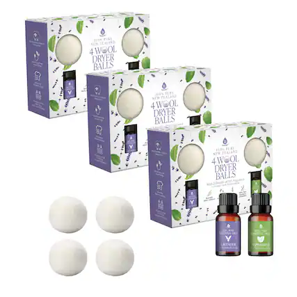 100% PURE NEW ZEALAND 4 WOOL DRYER BALLS
With 2 Bottles of Oil Fragrance
Lavender & Peppermint
100% PURE NEW ZEALAND 4 WOOL DRYER BALLS
With 2 Bottles of Oil Fragrance
Lavender & Peppermint
100% PURE NEW ZEALAND 4 WOOL DRYER BALLS
With 2 Bottles of Oil Fragrance
Lavender & Peppermint
100% PURE NEW ZEALAND 4 WOOL DRYER BALLS
With 2 Bottles of Oil Fragrance
Lavender & Peppermint
100% PURE NEW ZEALAND 4 WOOL DRYER BALLS
With 2 Bottles of Oil Fragrance
Lavender & Peppermint
100% PURE NEW ZEALAND 4 WOOL DRYER BALLS
With 2 Bottles of Oil Fragrance
Lavender & Peppermint
100% PURE NEW ZEALAND 4 WOOL DRYER BALLS
With