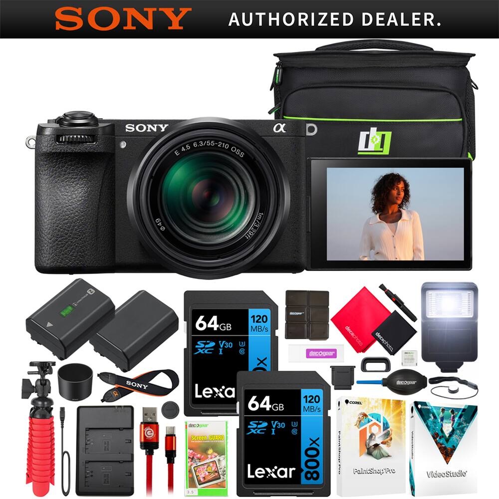 SONY AUTHORIZED DEALER.

SONY α D

E 4.5-6.3/55-210 OSS

64GB 120 MB/s V30 U1 Lexar

64GB 120 MB/s V30 U1 Lexar 800x

SCREEN GUARD

COMELIT

VideoStudio

PalitShop Pro