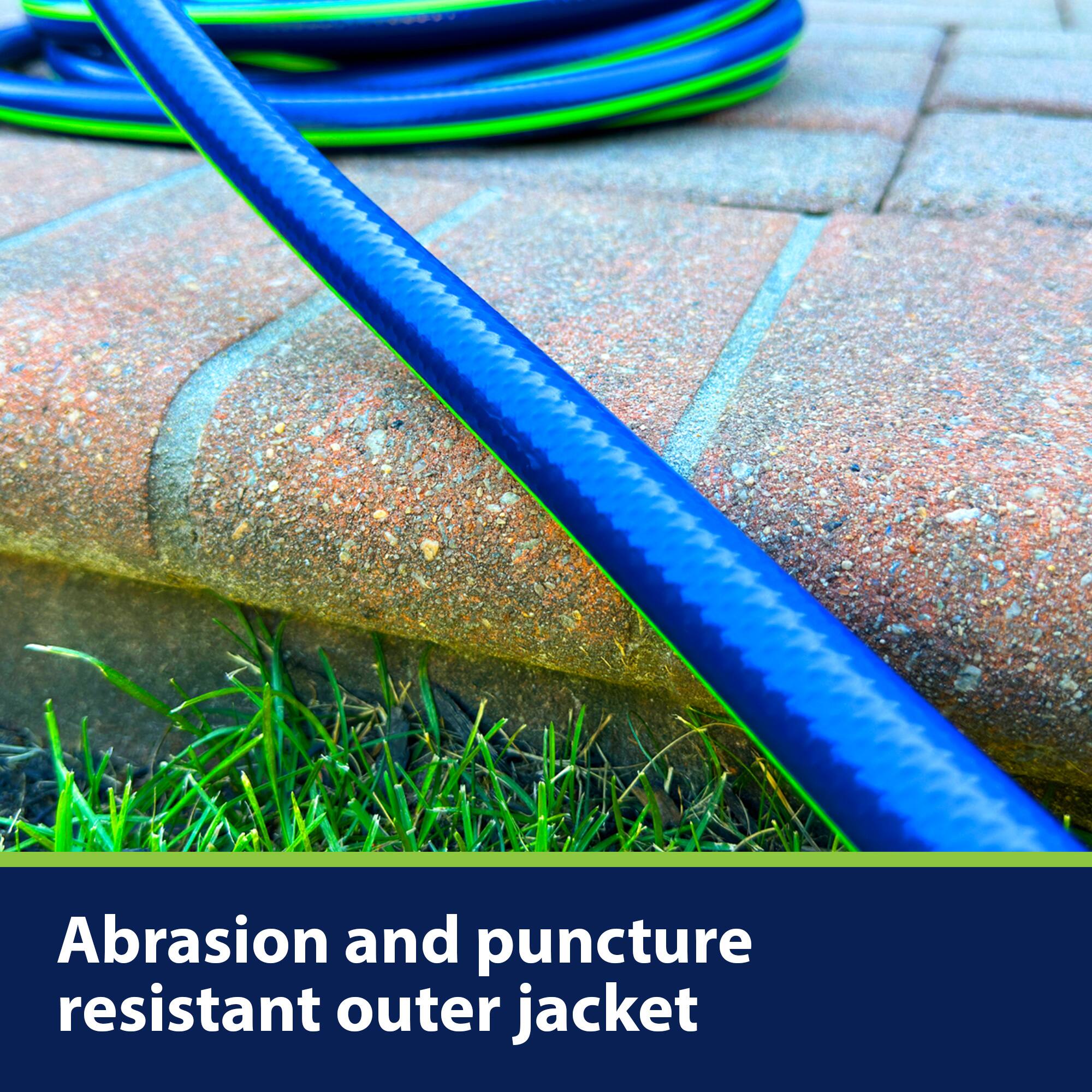 Abrasion and puncture resistant outer jacket