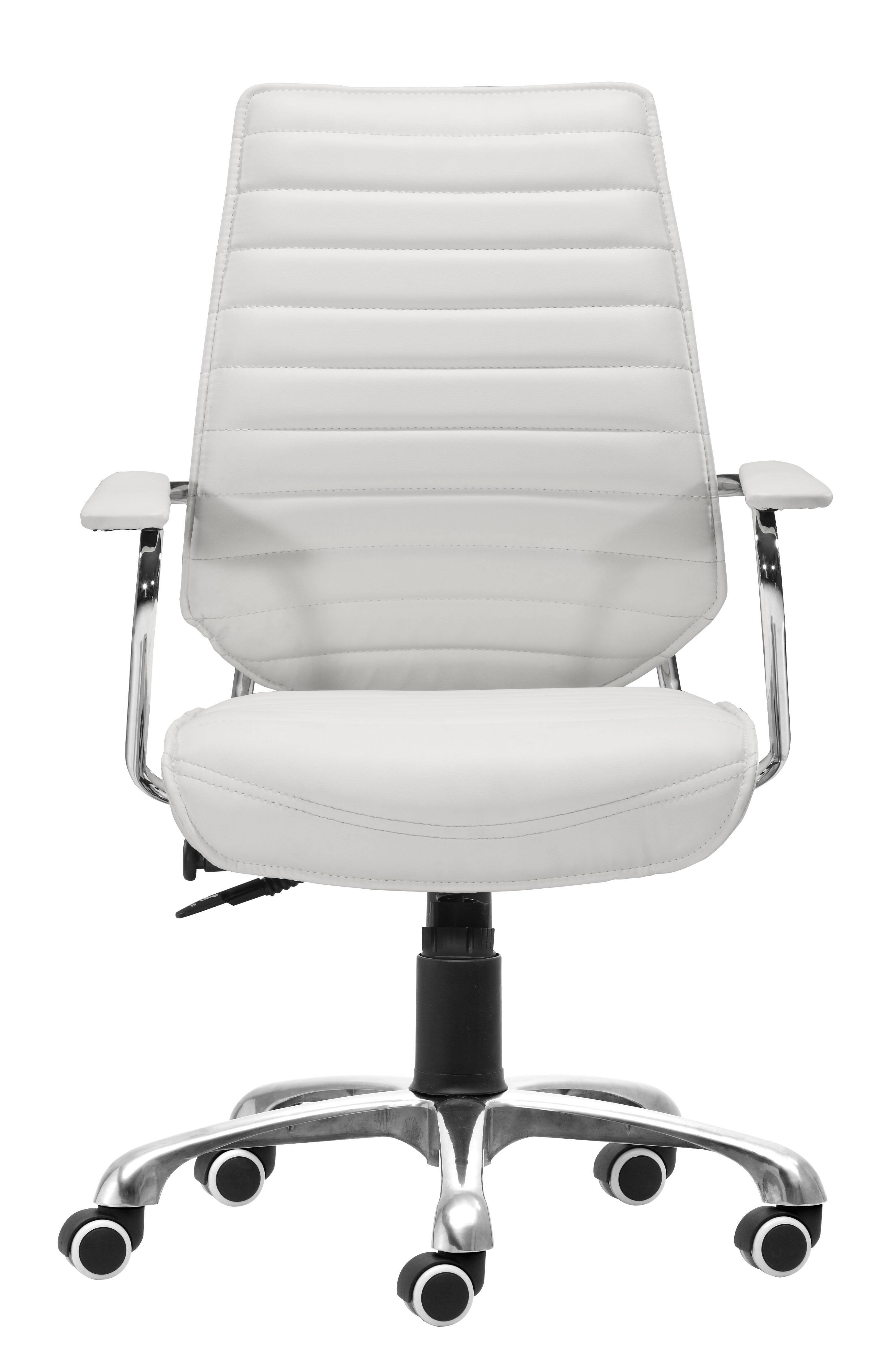 Alt View 1. Hivvago - Enterprise Low Back Office Chair White - White.
