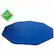 Alt View 16. Floortex - 9-Sided Blue Polycarbonate Gaming Chair Mat for Hard Floor 38 x 39 inches - Blue.