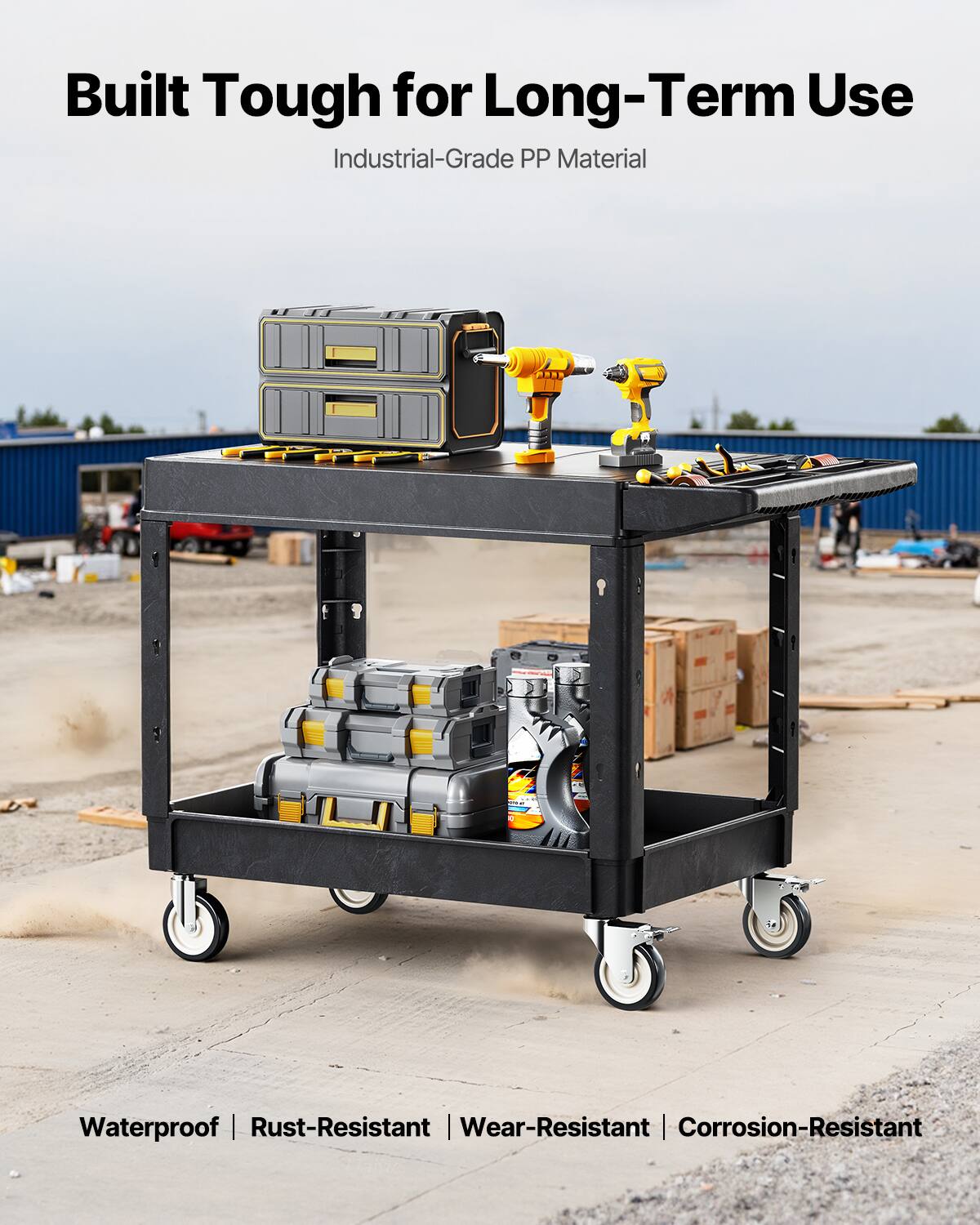 Built Tough for Long-Term Use Industrial-Grade PP Material

A08 Waterproof | Rust-Resistant | Wear-Resistant | Corrosion-Resistant