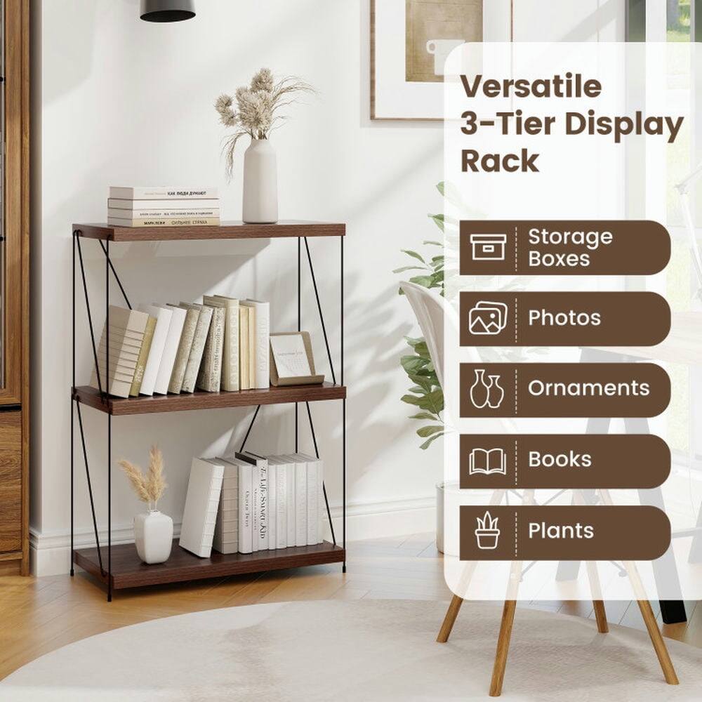 Versatile 3-Tier Display Rack

- Storage Boxes
- Photos
- Ornaments
- Books
- Plants
