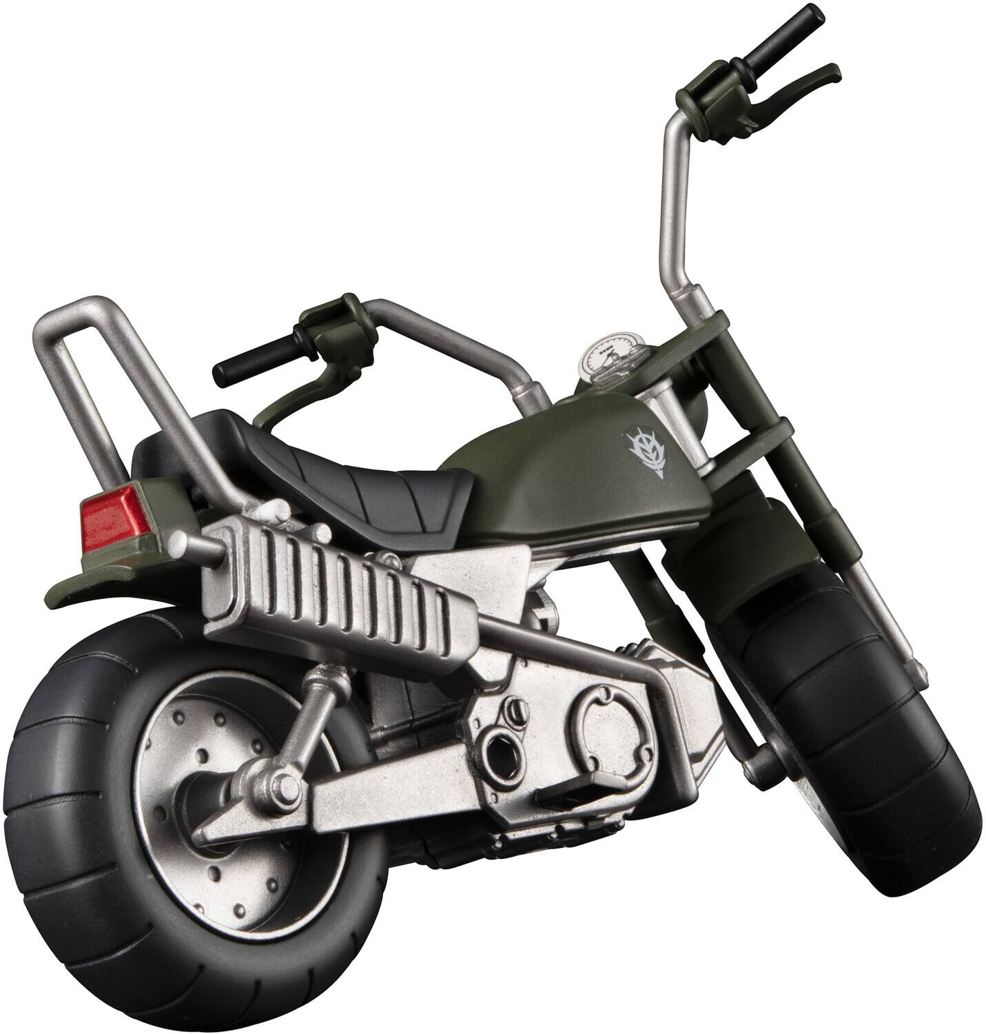 Alt View 1. PopMarket - MegaHouse - Mobile Suit Gundam - G.M.G. - Zeon Army V-01: Zeon Infantry Motorbike   - COLLECTIBLES - Multicolor.