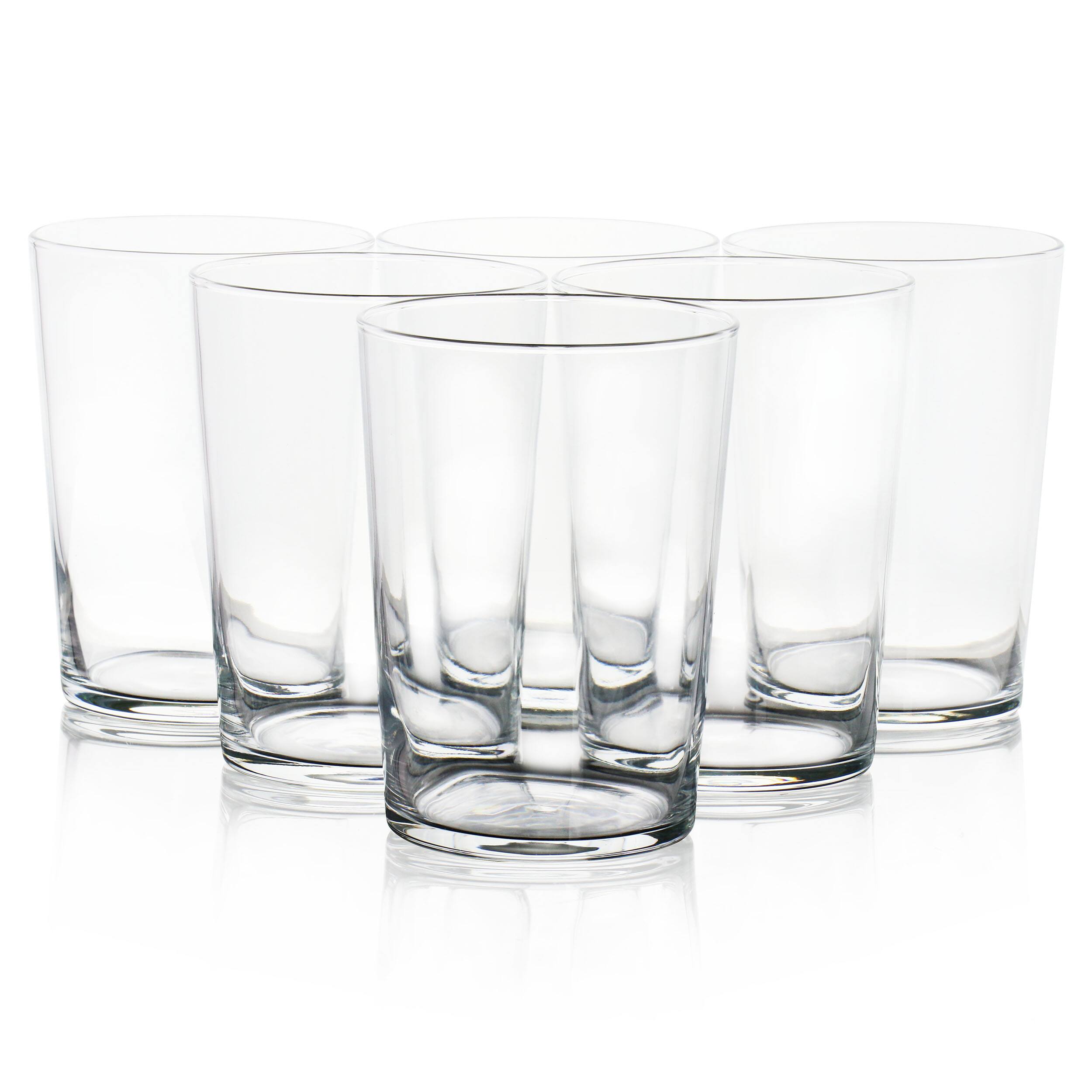 Alt View 3. Martha Stewart - Martha Stewart 12 Piece Bowey Double Old Fashion and Highball Glassware Set - Clear.